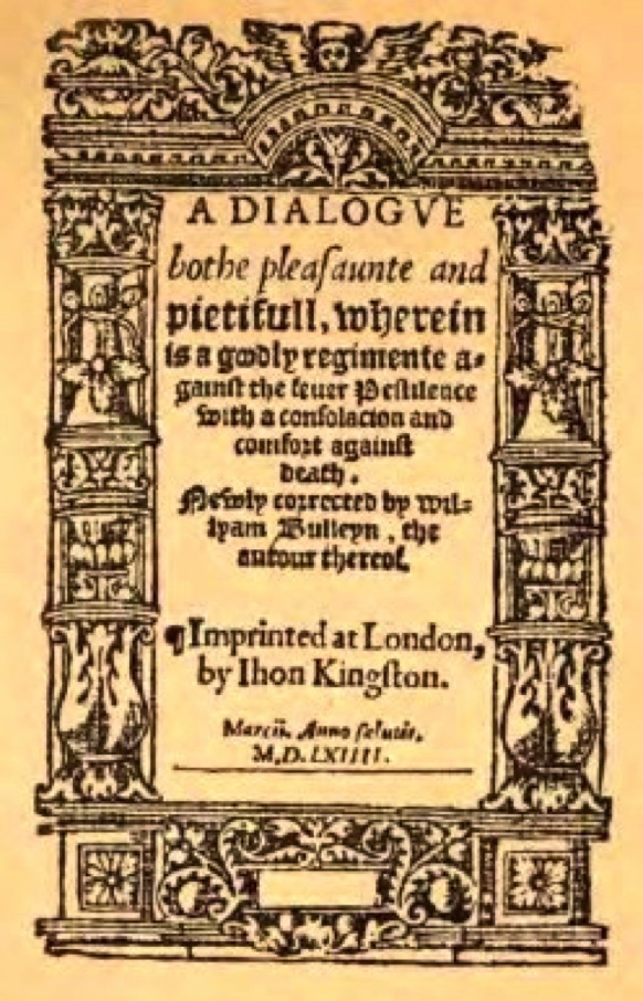 Dialogue Agaisnt the Feuer Pestilence
 (1564)